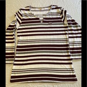Texas A&M UG Apparel striped Tunic! Soft & comfy!